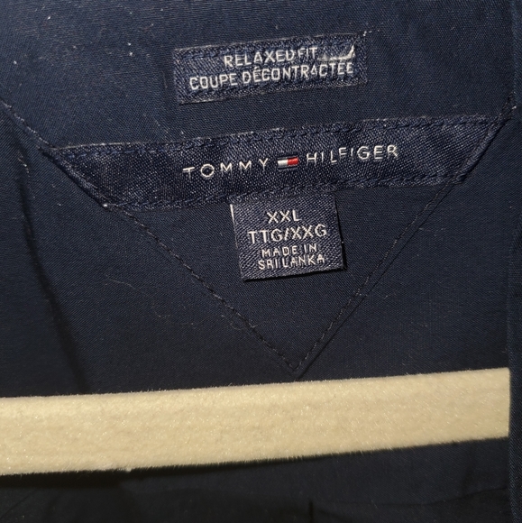 Navy Blue Tommy Hilfiger Tunic Blouse - Picture 4 of 4